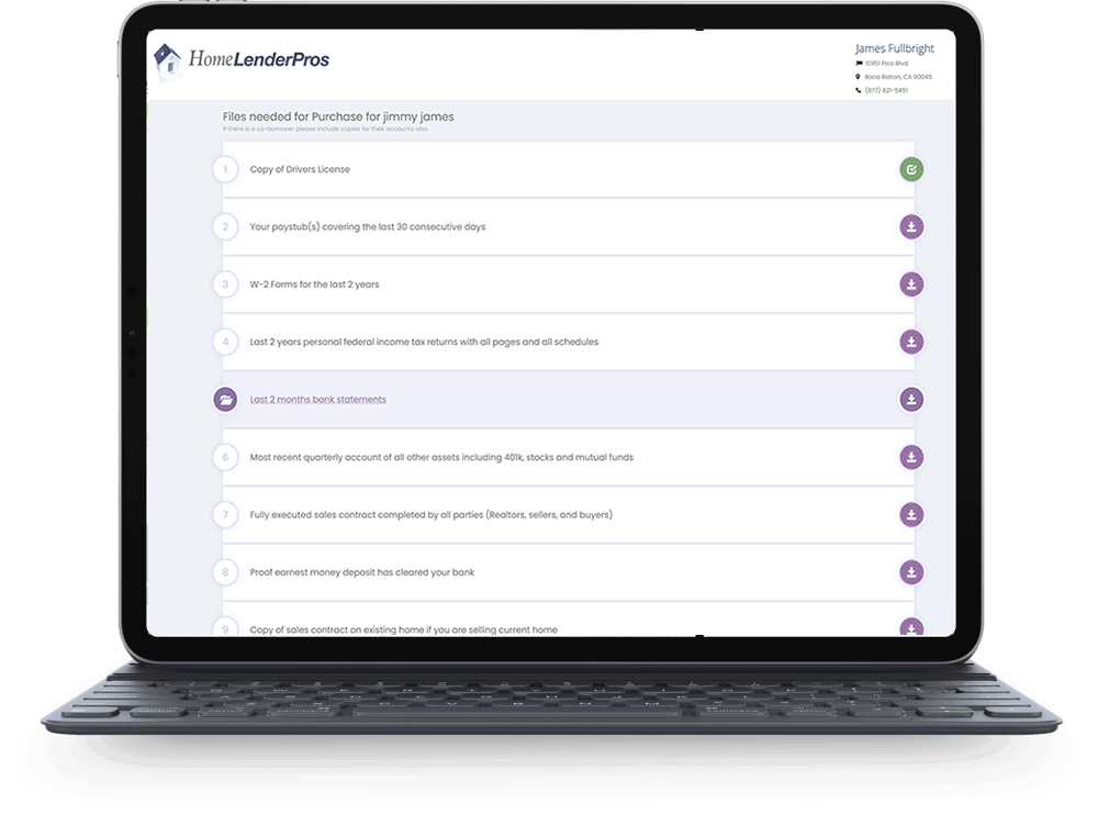 Secure Uploader with Checklist